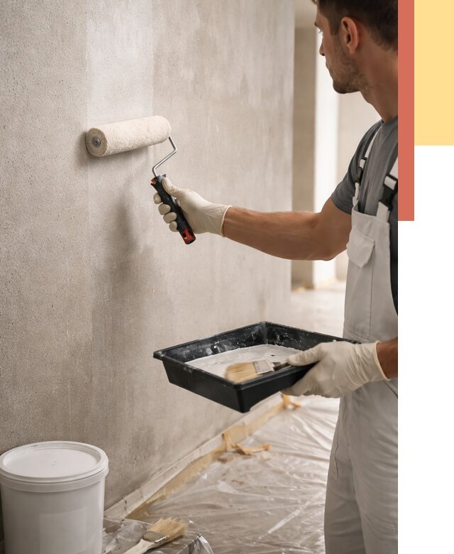 Грунтовка стен в октябрьском от 2279 руб. м2 — быстро, недорого, с материалом | ОТДЕЛОЧНИК-Ктб