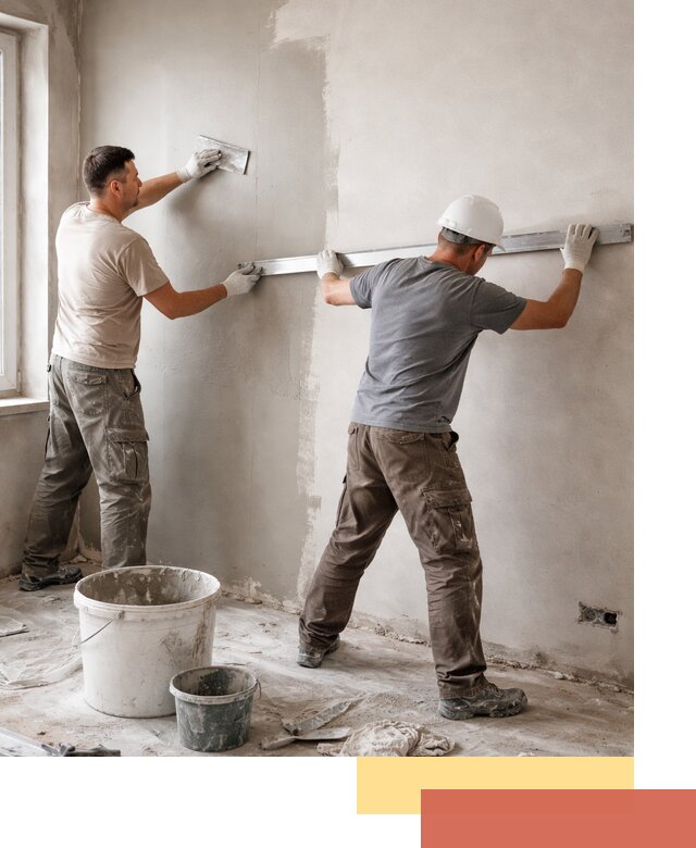 Штукатурка стен под покраску в октябрьском качественно и быстро
