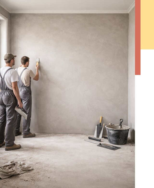 Микробетон на стены в октябрьском от 1295 руб. — нанесение и отделка | ОТДЕЛОЧНИК-Ктб