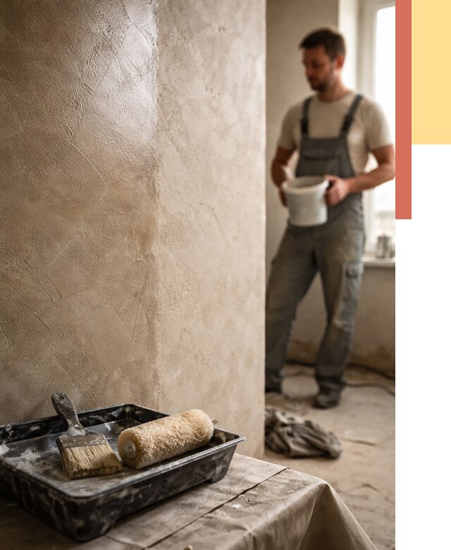 Нанесение воска на штукатурку в октябрьском от 3625 руб. | Услуги ОТДЕЛОЧНИК-Ктб