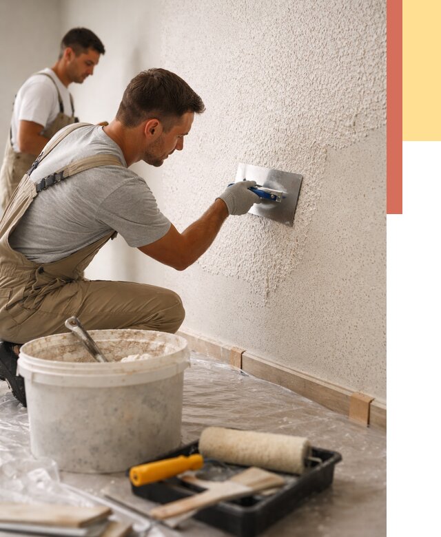 Нанесение жидких обоев в октябрьском от 7768 руб./м2 — быстро и недорого | ОТДЕЛОЧНИК-Ктб