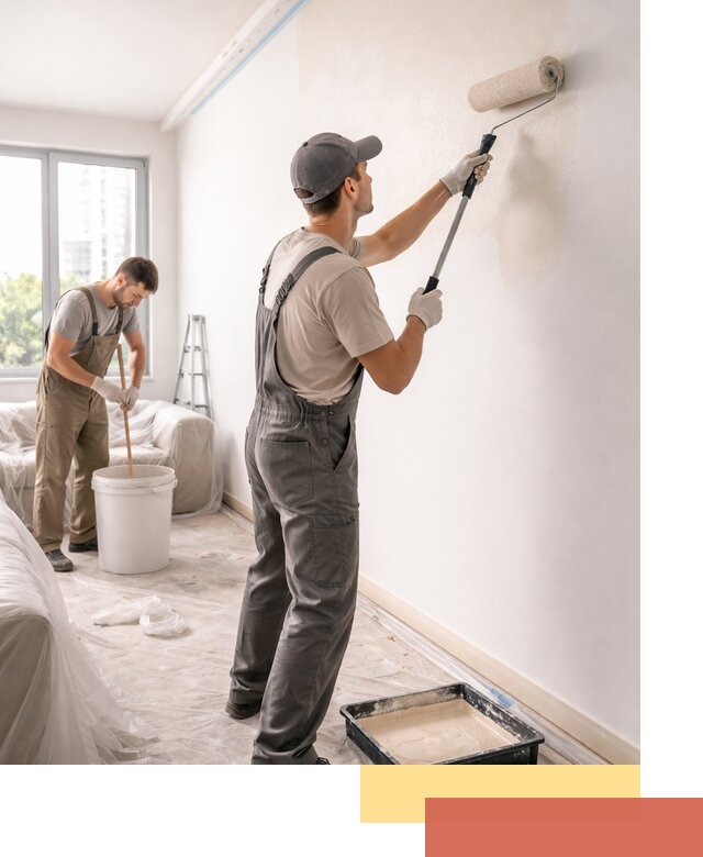 Покраска стен в офисе в октябрьском — быстрый и качественный ремонт