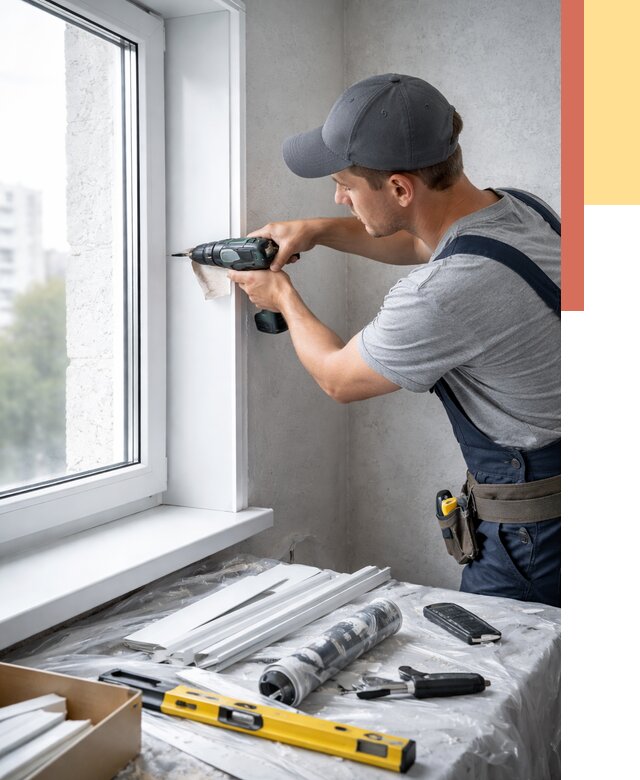 Установка пластиковых откосов в октябрьском от 2330 руб. | ОТДЕЛОЧНИК-Ктб монтаж, быстро и недорого