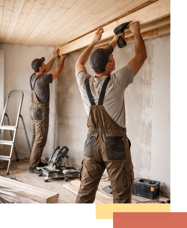 Монтаж потолка из вагонки в октябрьском профессионально и аккуратно