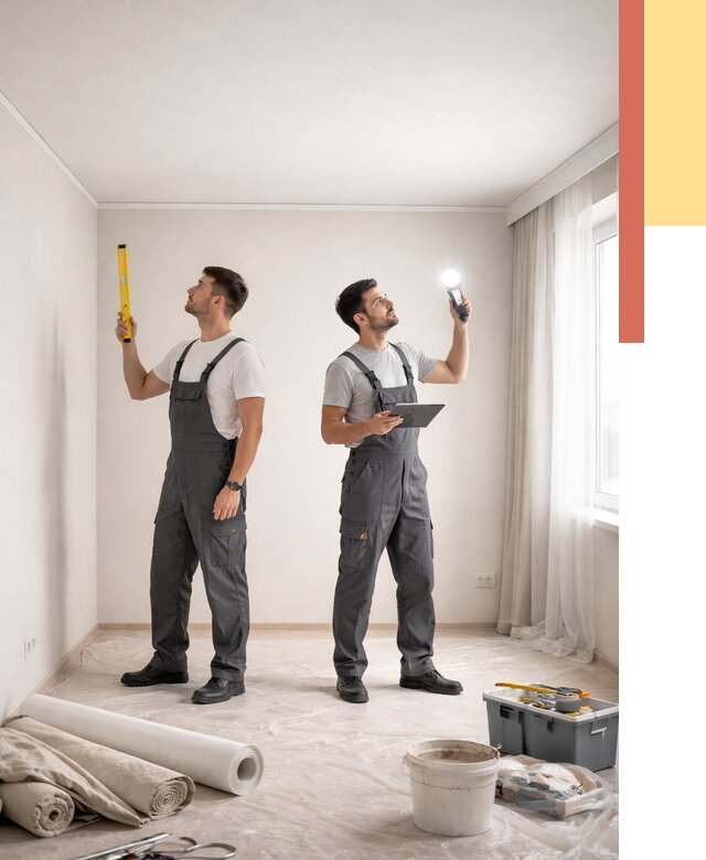 Отделка потолка в октябрьском недорого от 777 руб/м2 | Услуги ОТДЕЛОЧНИК-Ктб